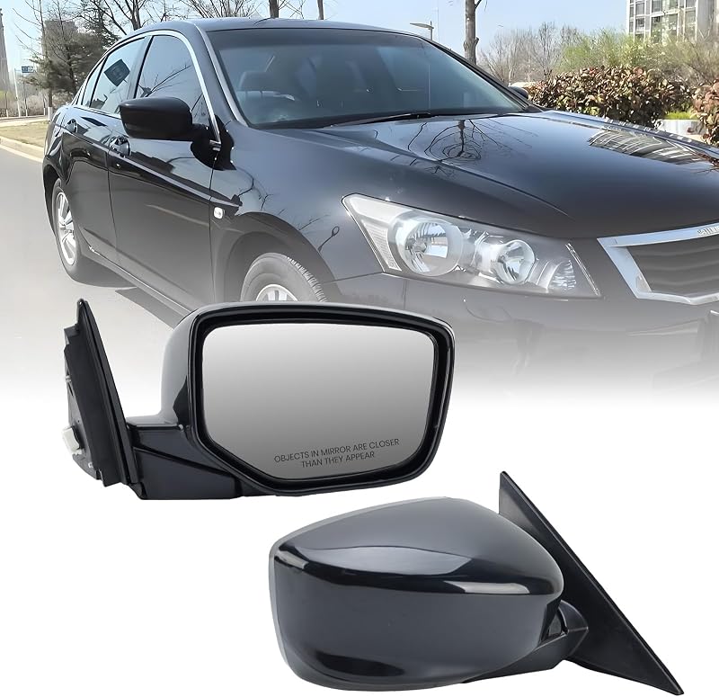 Retrovisor externo direito elétrico VANLOGY para Honda Accord 2008 a 2012 – 3 pinos