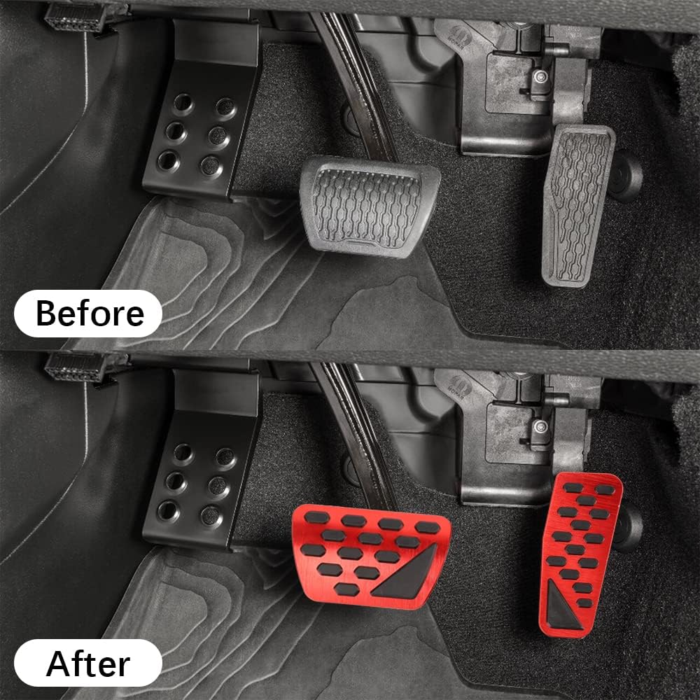 Cubrepedales Para Volvo XC90 (2018-2023) - Antideslizantes, Acero Inoxidable Y Goma, Fácil Instalación