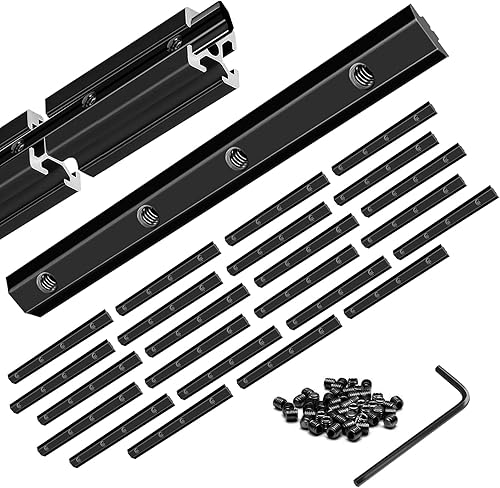 Miniatura 194 de 10 unids 2020 placa de extrusión de aluminio conector esquina L soporte 8020 V ranura hardware ranura T accesorios con tuercas en T y tornillos