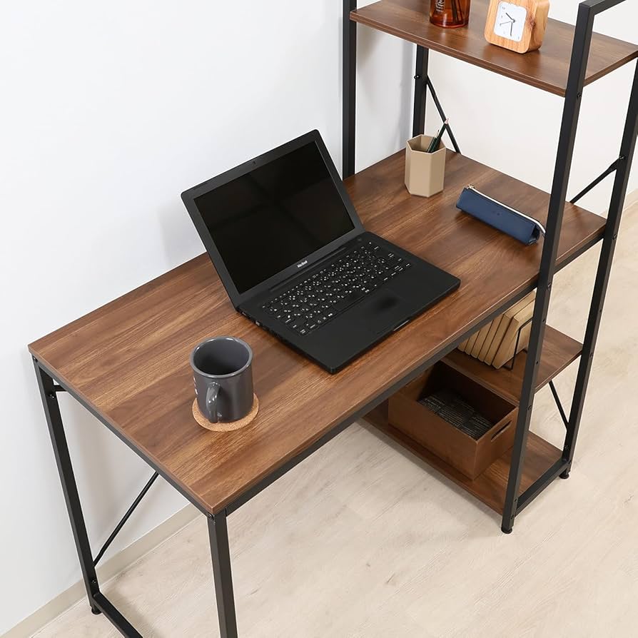 Amazon.co.jp: 不二貿易 ラック付きデスク 左右付け替え可能棚 収納力 Amazon.co.jp: 不二貿易 ラック付きデスク 左右付け替え可能棚 収納力