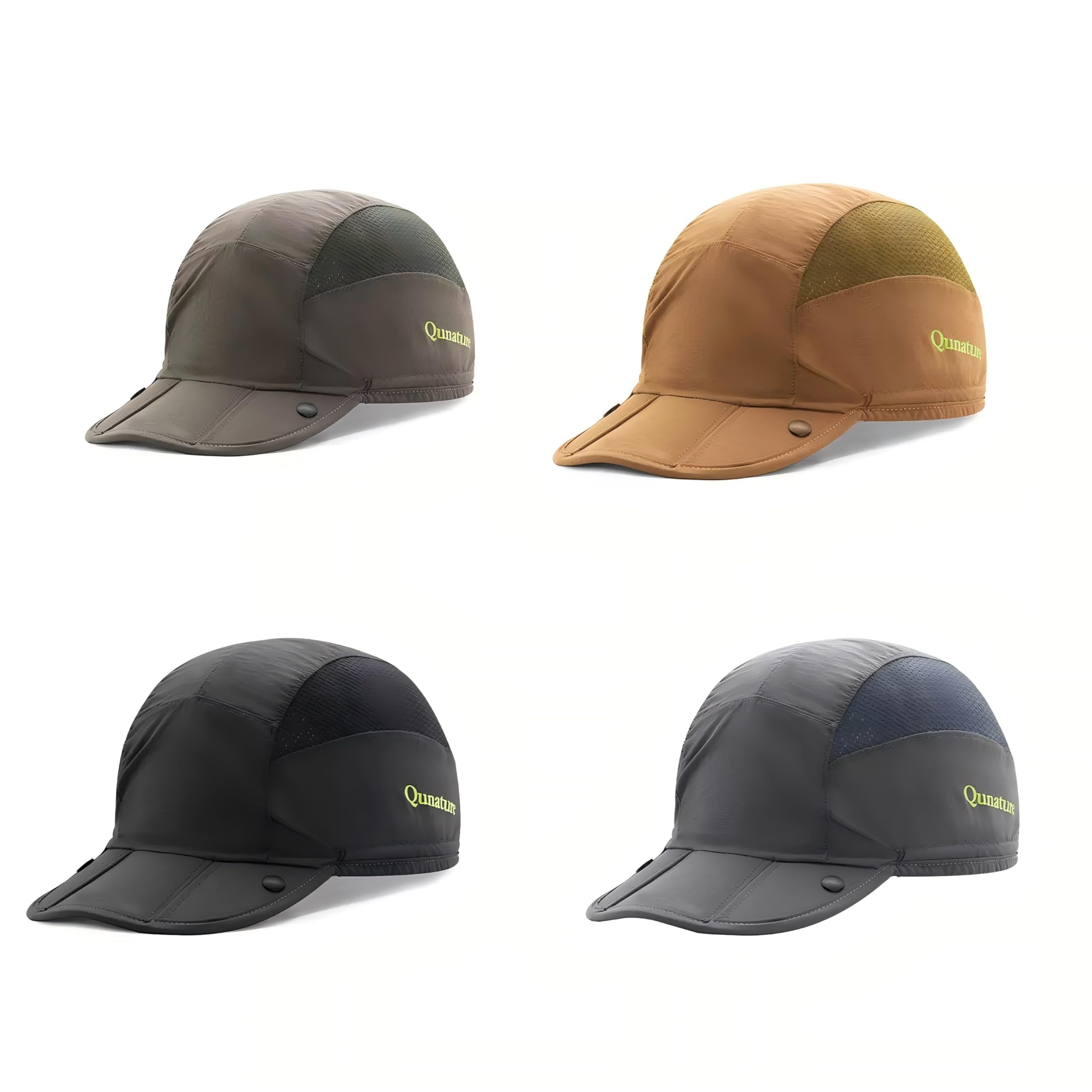 Gorro Plegable de Ciclismo UPF50+ para Hombre Mujer, Sombrero Transpirable Bajo Casco para Béisbol Running Senderismo Pesca Deporte al Aire Libre