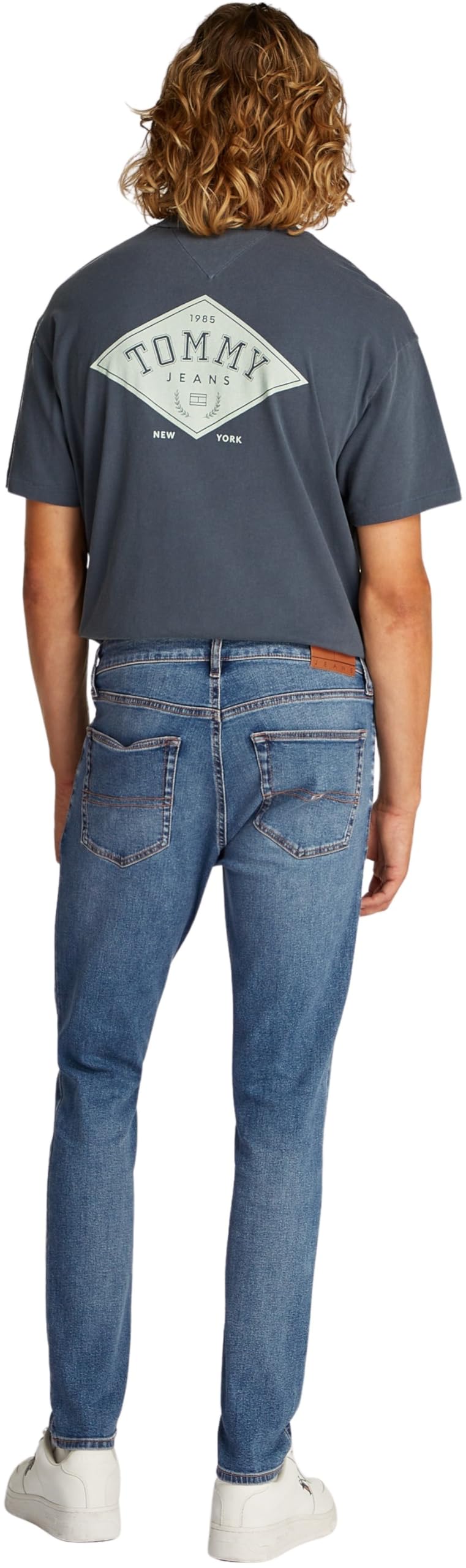 Tommy Jeans Uomo Jeans Austin Slim Tapered Fit