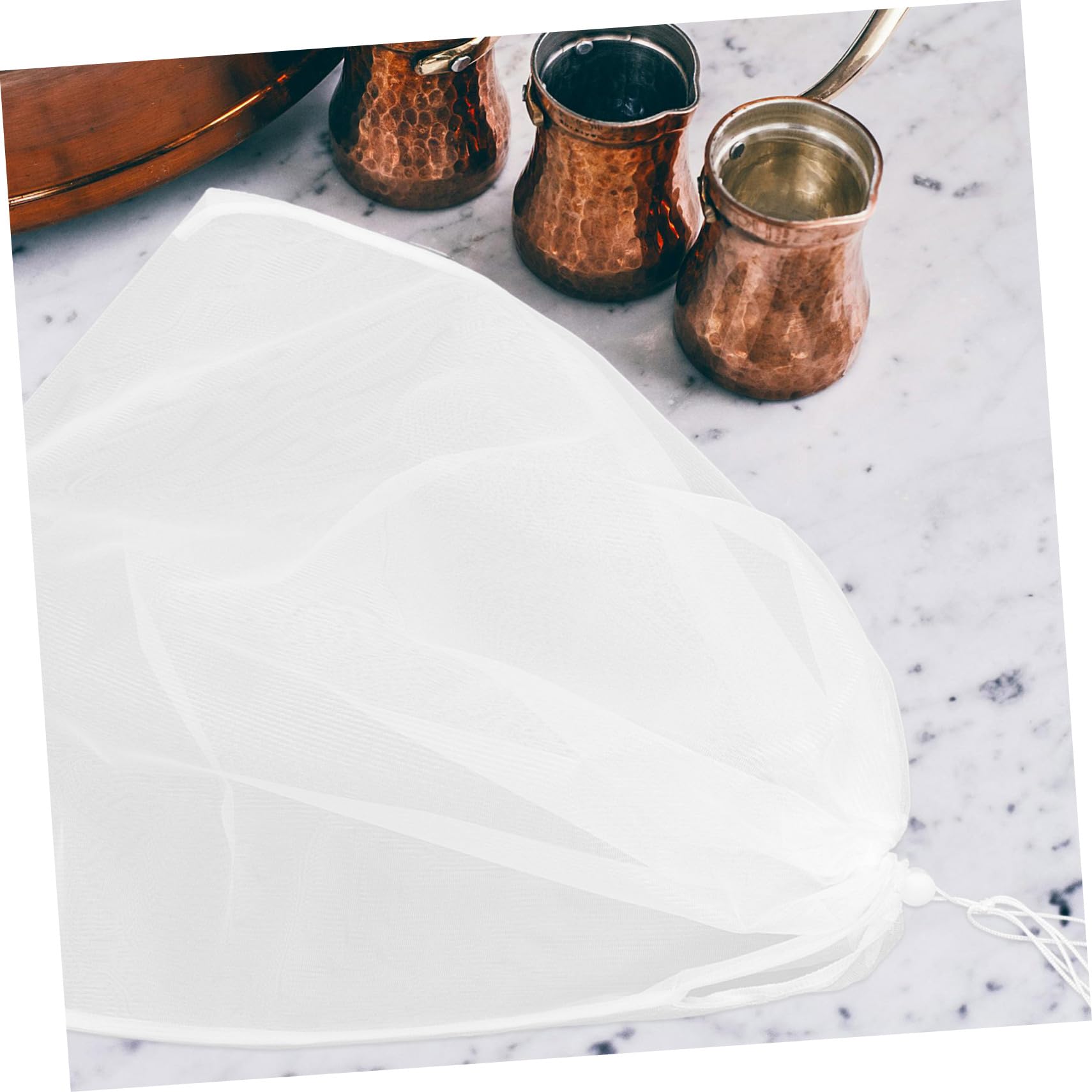 Mikinona Wine Brewing Strainer Bag Reusable Filter Bag for Juice Brew and Wine Making for Sifting Fruits and Liquids and Convenient