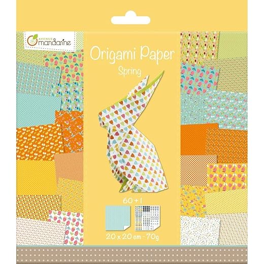 Avenue Mandarine - Origami Paper Spring Multicolor En Oferta Papel Origami, Estilo Primavera, Multicolor De Avenue Mandarine