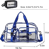 Vista 365 de Pequeña bolsa de gimnasio para mujer, bolsa de viaje con compartimento para zapatos