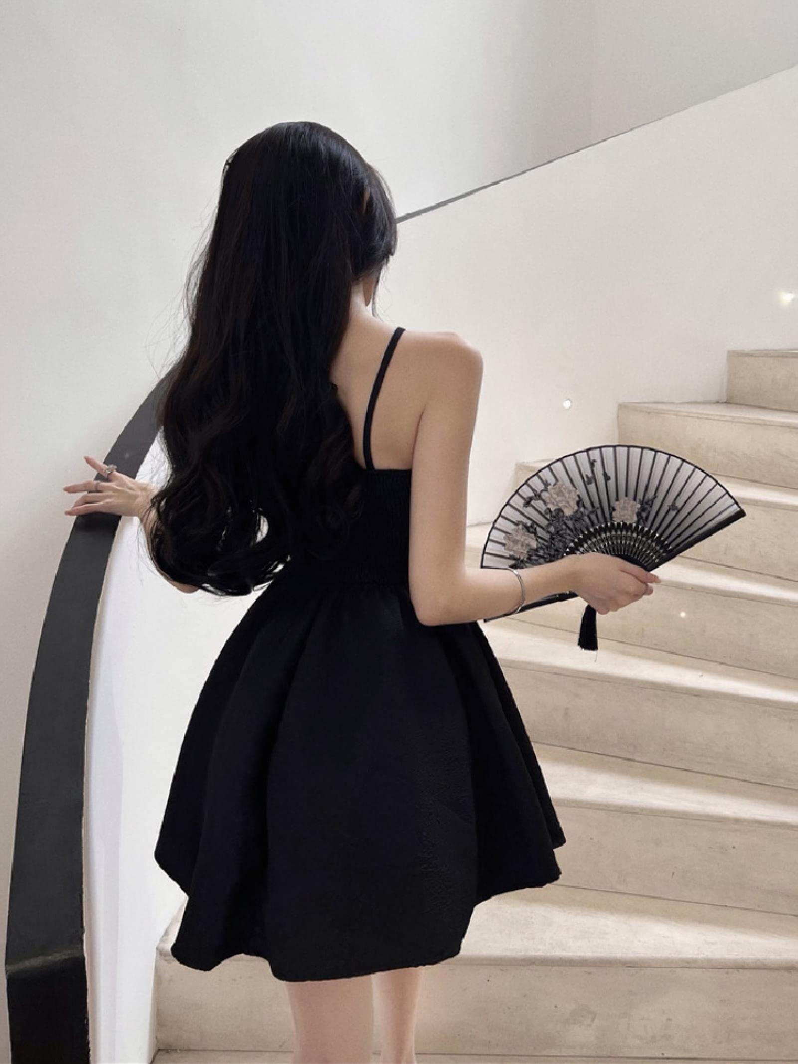 Robe De Soirée Gymboree Fille Taille 6 - Noire Métallisée, Sans Manches, Genoux - Neuf Avec étiquette