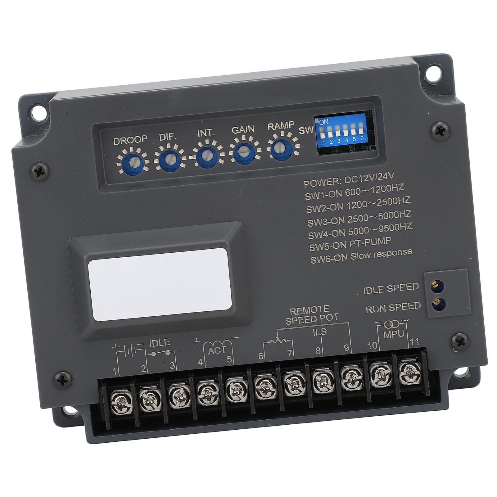 JTLB Controlador electrónico de motor profesional de alta precisión y bajo ruido, gobernador de velocidad para control de grupos electrógenos