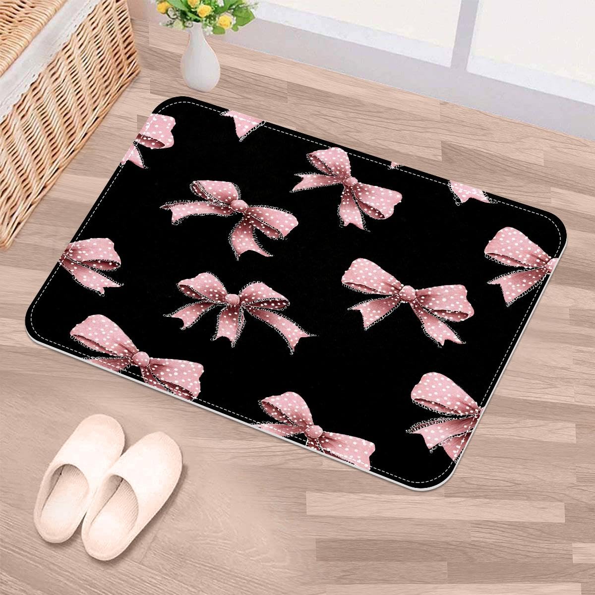 Tapete para puerta de perro súper absorbente de 50x80 cm lavable y antideslizante