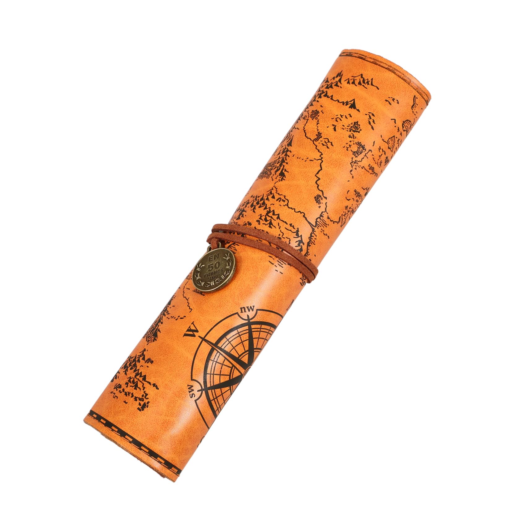 SHINEOFI 3piezas Estuche Enrollable De y Vintage Bolsa Organizadora De Lápices Multiusos Gran Capacidad para Almacenamiento De Material Escolar y Artístico para y Adultos