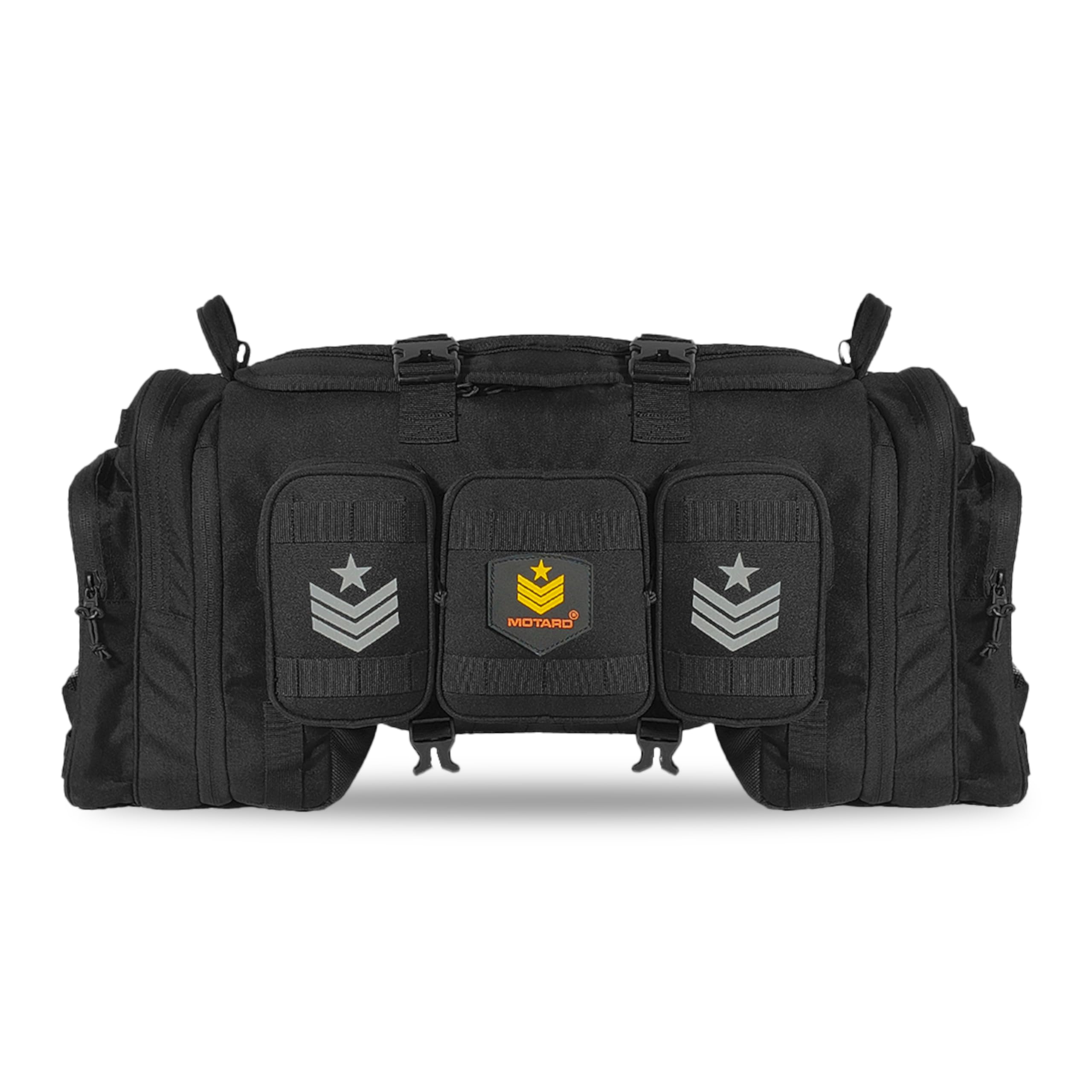 MOTARD Blackcat 6Days Motor Bike 48+12 Liters | 100% Waterproof Motorcycle Tail Bag | Universal for All Motorcycles-image-12
