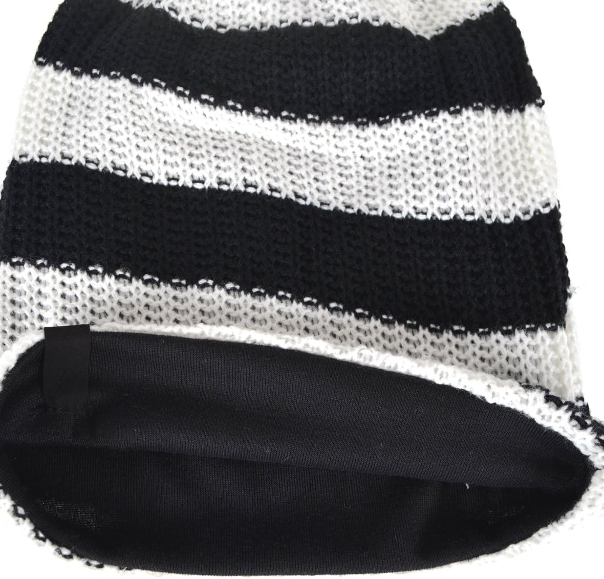 VECRY Men's Slouchy Beanie Knit Crochet Rasta Cap for Summer Winter - Image 3