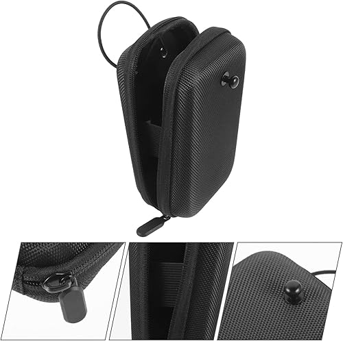 Miniatura 3 de EXCEART Funda rígida para telémetro de golf, funda de transporte para telémetro de agua, bolsa de almacenamiento, bolsa portátil para diasímetro,