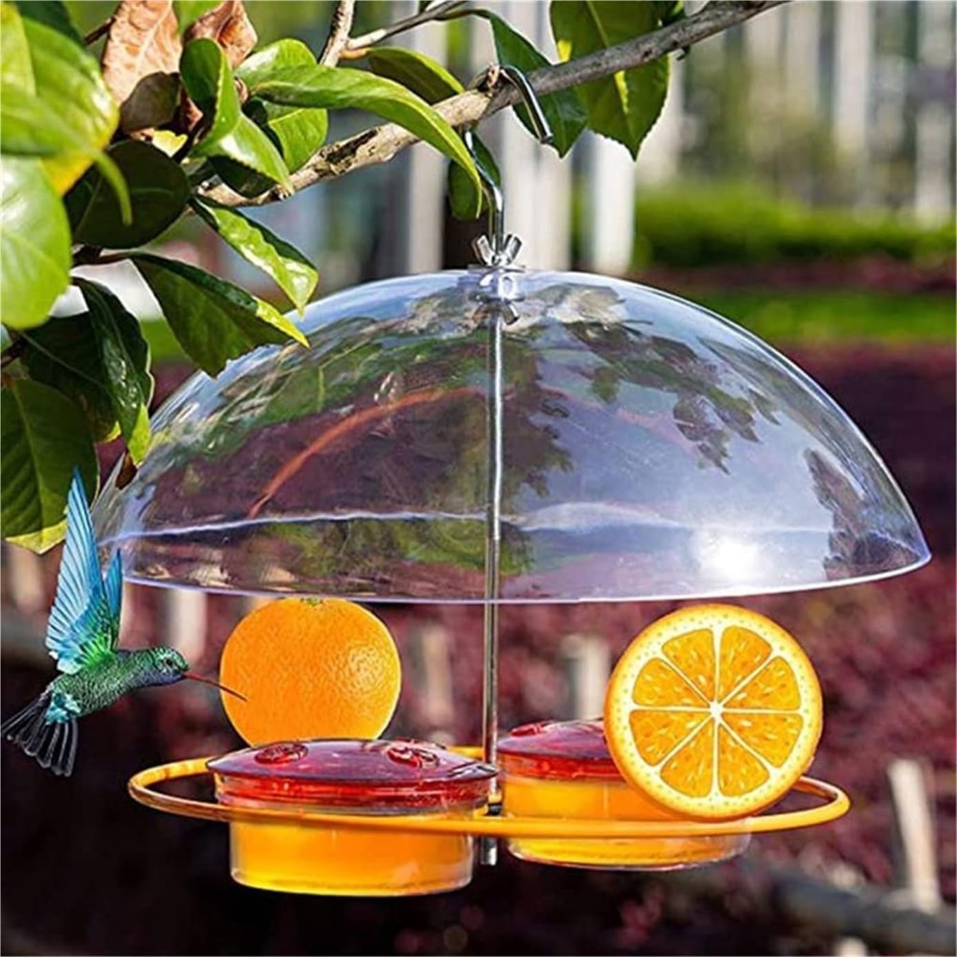 Karmnik dla Dzikich Ptaków Bird Feeder Matal Karmniki Dla Ptaków Na Zewnątrz Wiszący Karmnik Z Wystrojem Ogrodu Wróbli