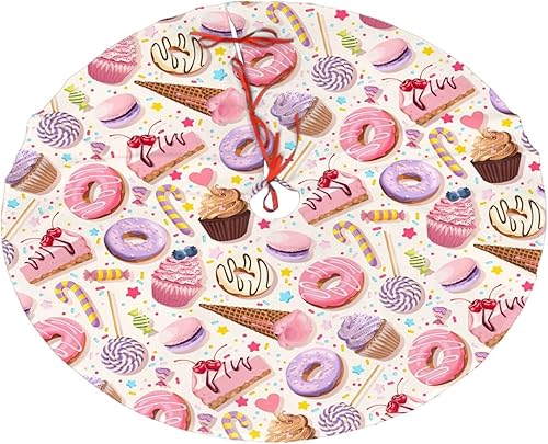 Falda de árbol de Navidad de 36 pulgadas para Navidad, Halloween, Año Nuevo, fiesta, hogar, árbol, decoración, decoración