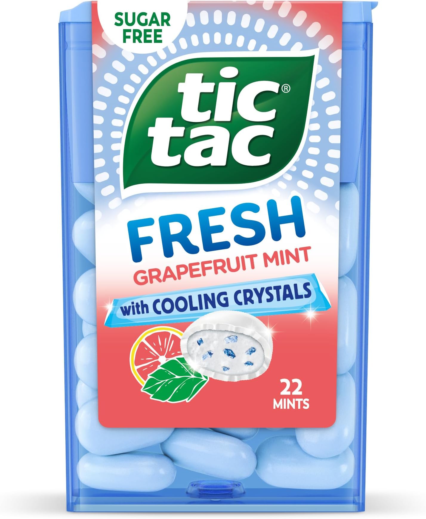 Tic Tac Sugar Free Fresh Grapefruit Mint 16.4g