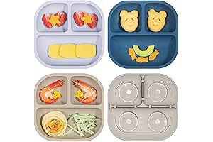 BABELIO Silicone Suction Plate: Empowering Independent Eating for Baby and Toddler