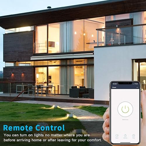 Miniatura 5 de Interruptor de luz inteligente, interruptor doble inteligente Alexa, interruptor de luz inteligente de 2 bandas con horario y control remoto,