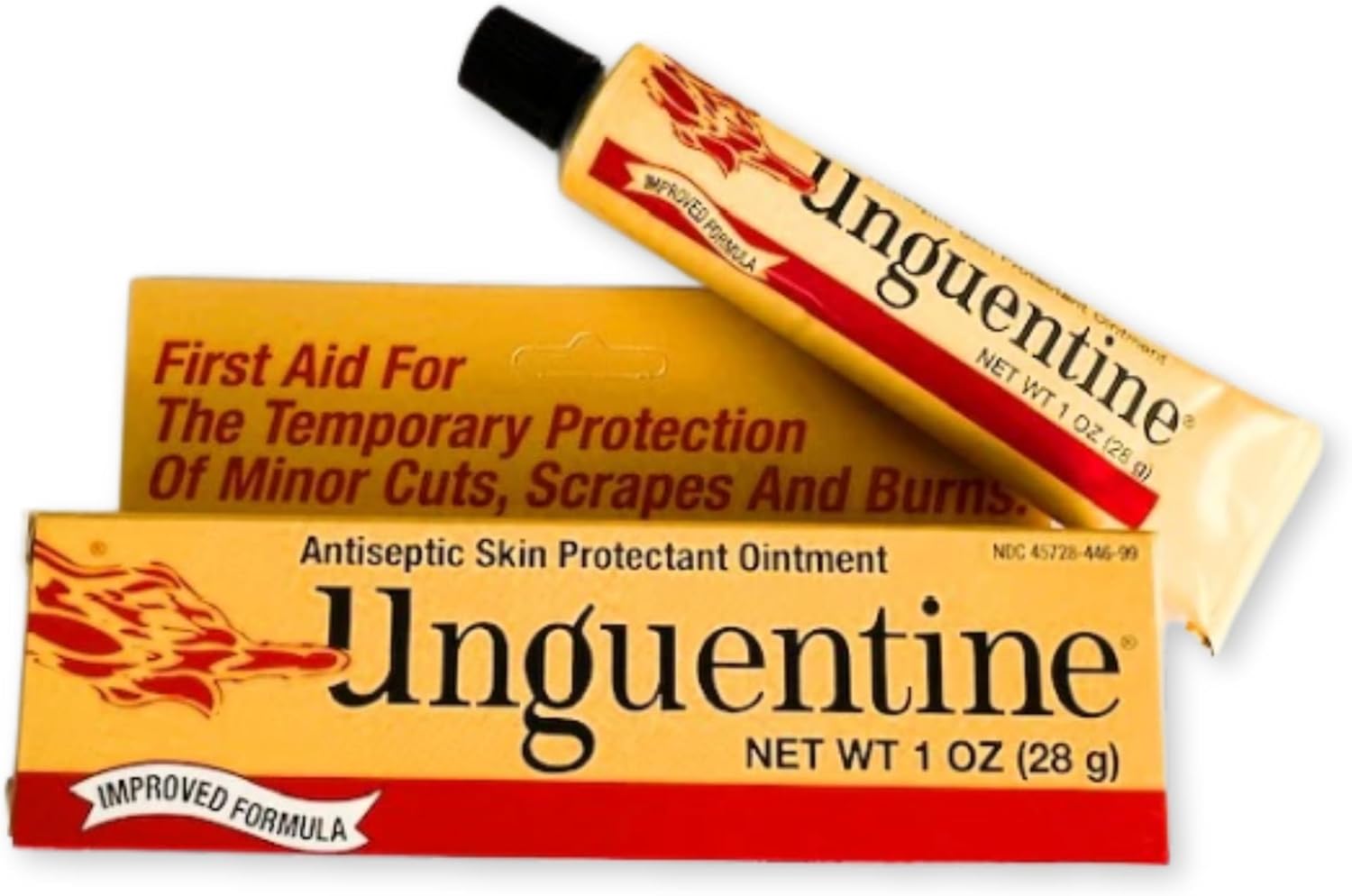 Unguentine Antiseptic Skin Protectant Ointment – Original Formula for First Aid, Minor Cuts, Scrapes and Burns – 1 Oz