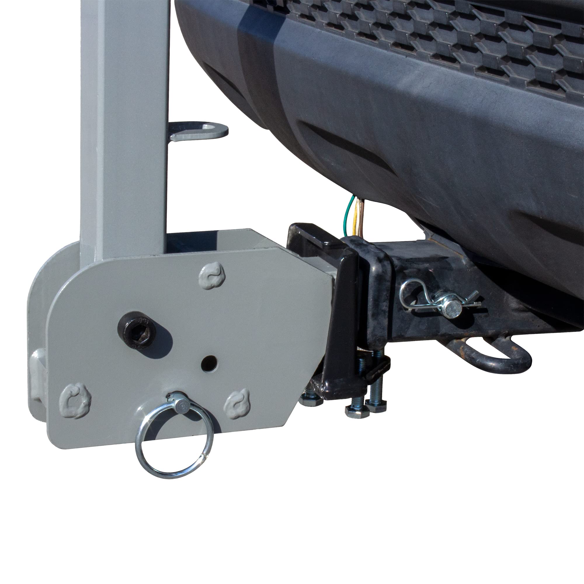 Buy MotoGroup Hitch Mount Carrier 400 lbs Weight Capacity Folding
