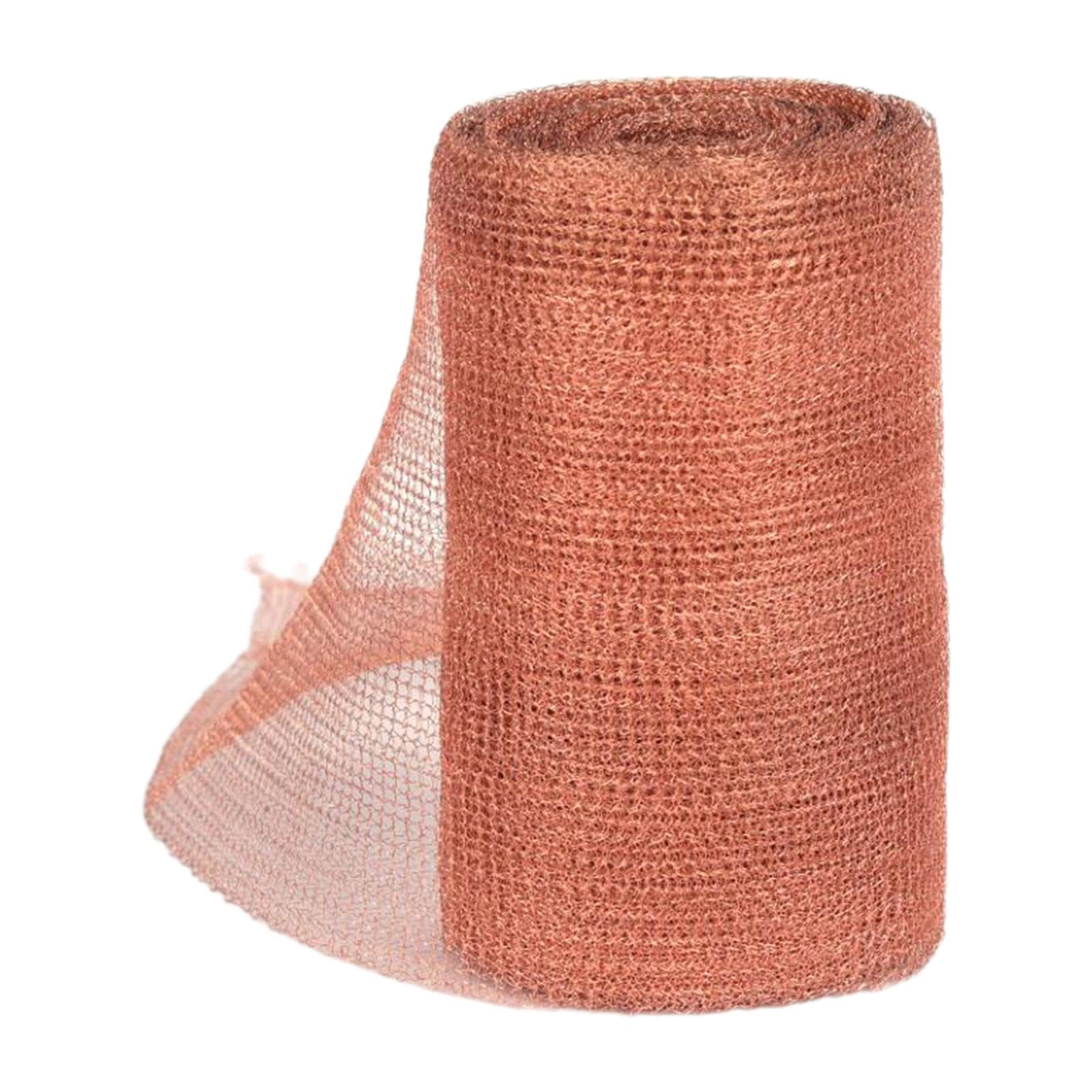 Woven Copper Mesh Screen for Home Distillation, 12.7cmx6M