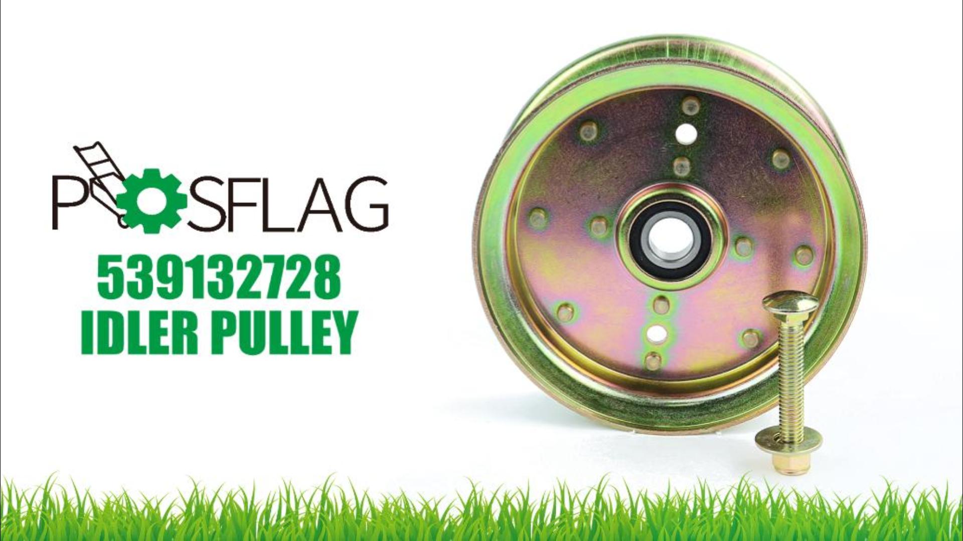 Amazon.com : POSFLAG 589766102 Husqvarna Idler Pulley for 46 in