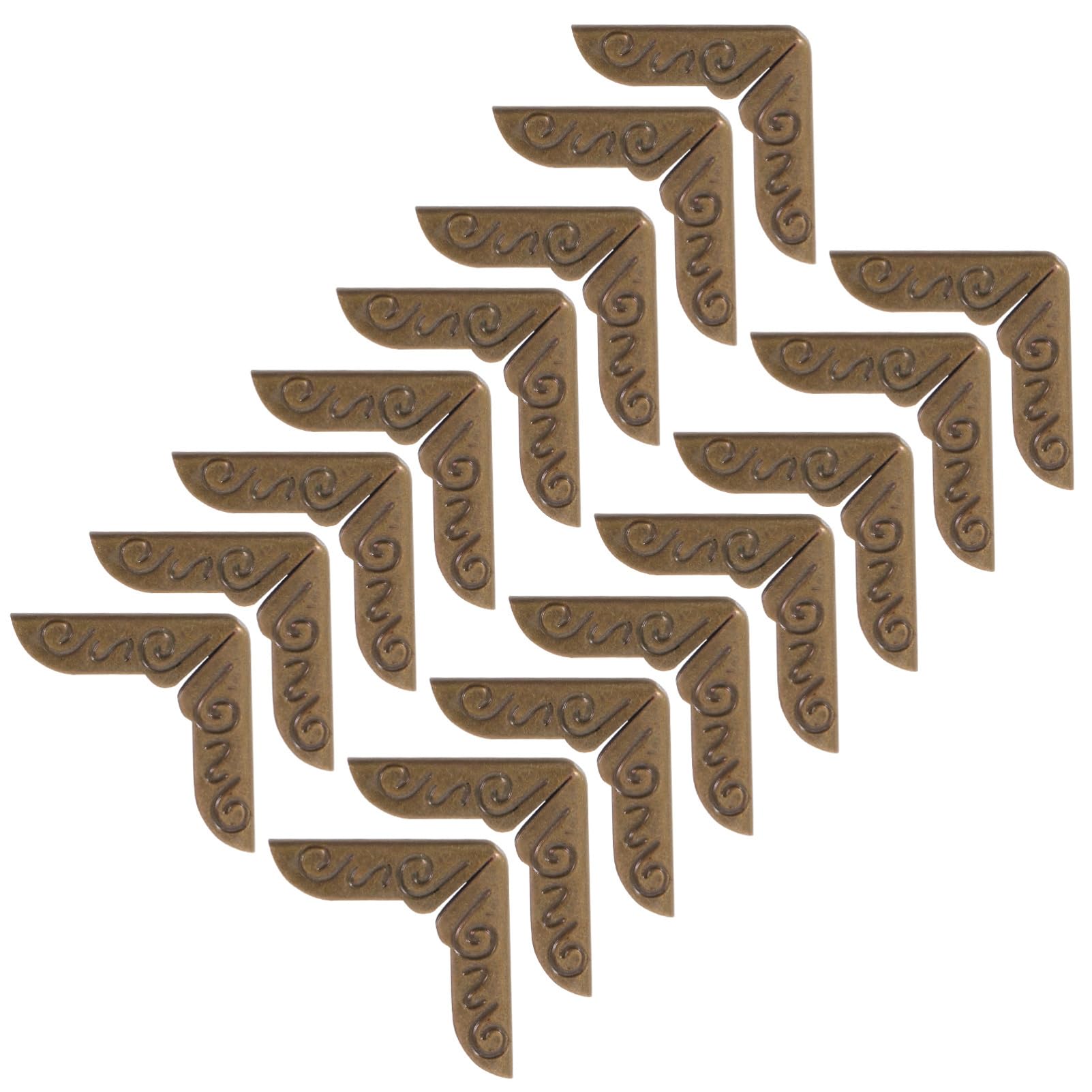 Cabilock 100pcs Decorative Triangle Book Corner Protectors Corner Guards Frame Corner Protectors Book Edge Protector Book Corner Protectors