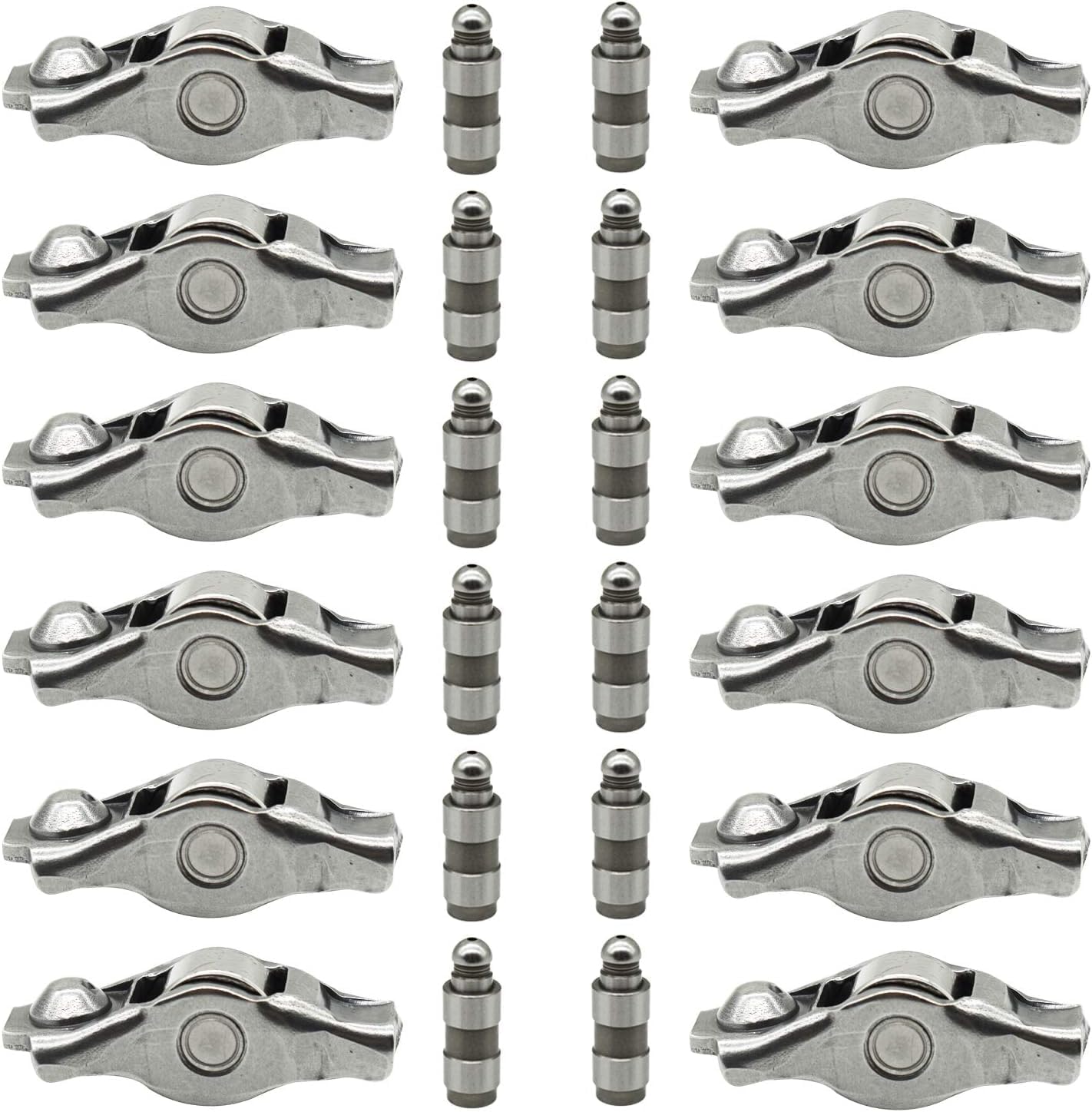 Rocker Arm and Lifter Kit 12 Pcs for ChrysIer 200 300 for Dodge for Ram 1500 for Challenger for Journey for Jeep for Grand for Cherokee for Wrangler 3.6 2011-2020 Replace 5184296AH 5184332AA