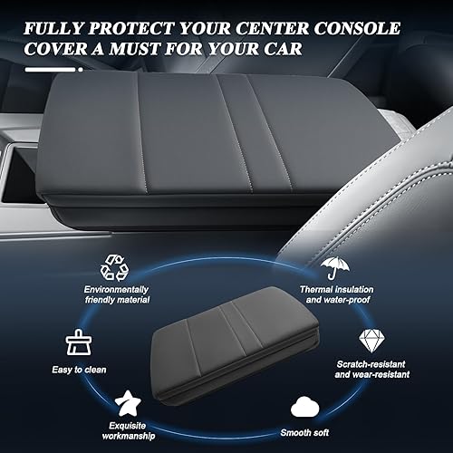 Vista 57 de BIBIBO Funda para reposabrazos de consola central Subaru Crosstrek 2024, cojín para reposabrazos 2023 2024 Subaru Crosstrek /2024 Subaru Impreza