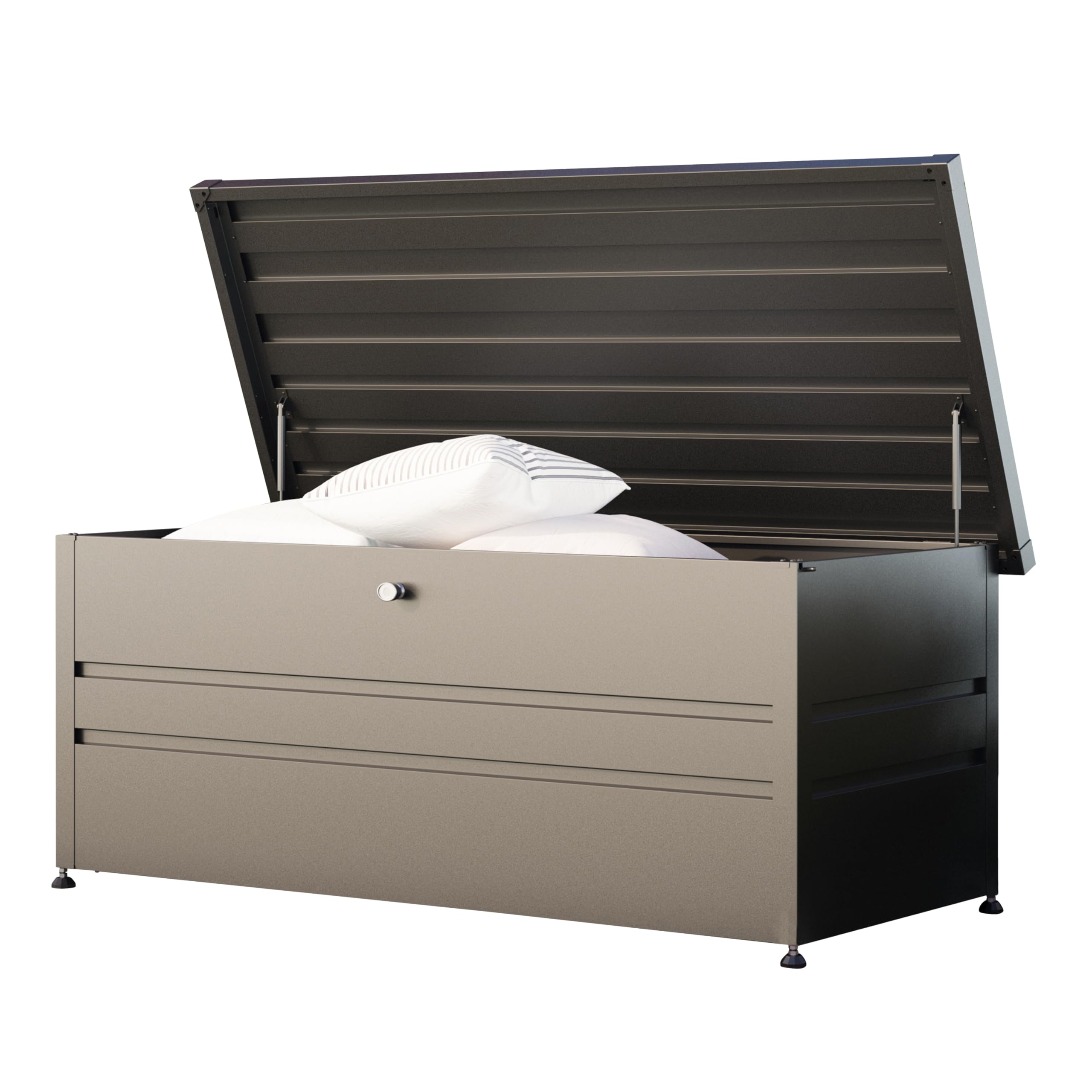 PRIMEYARD® tuinbox 182x84x72 cm tuinkist kussenbox opberg kist