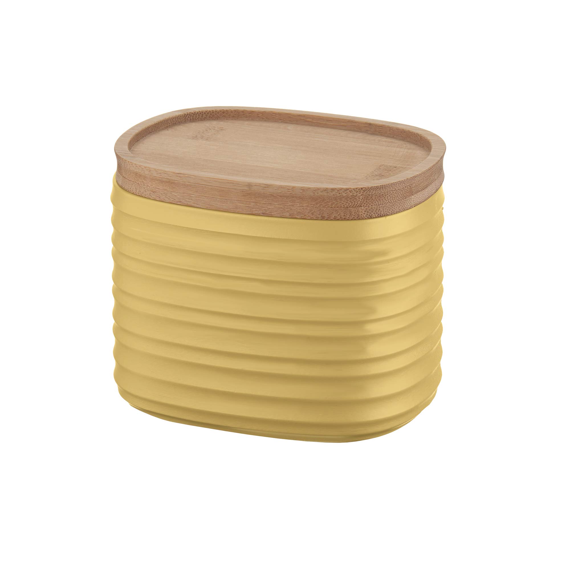 Guzzini Tierra Storage Tin Mustard One Size