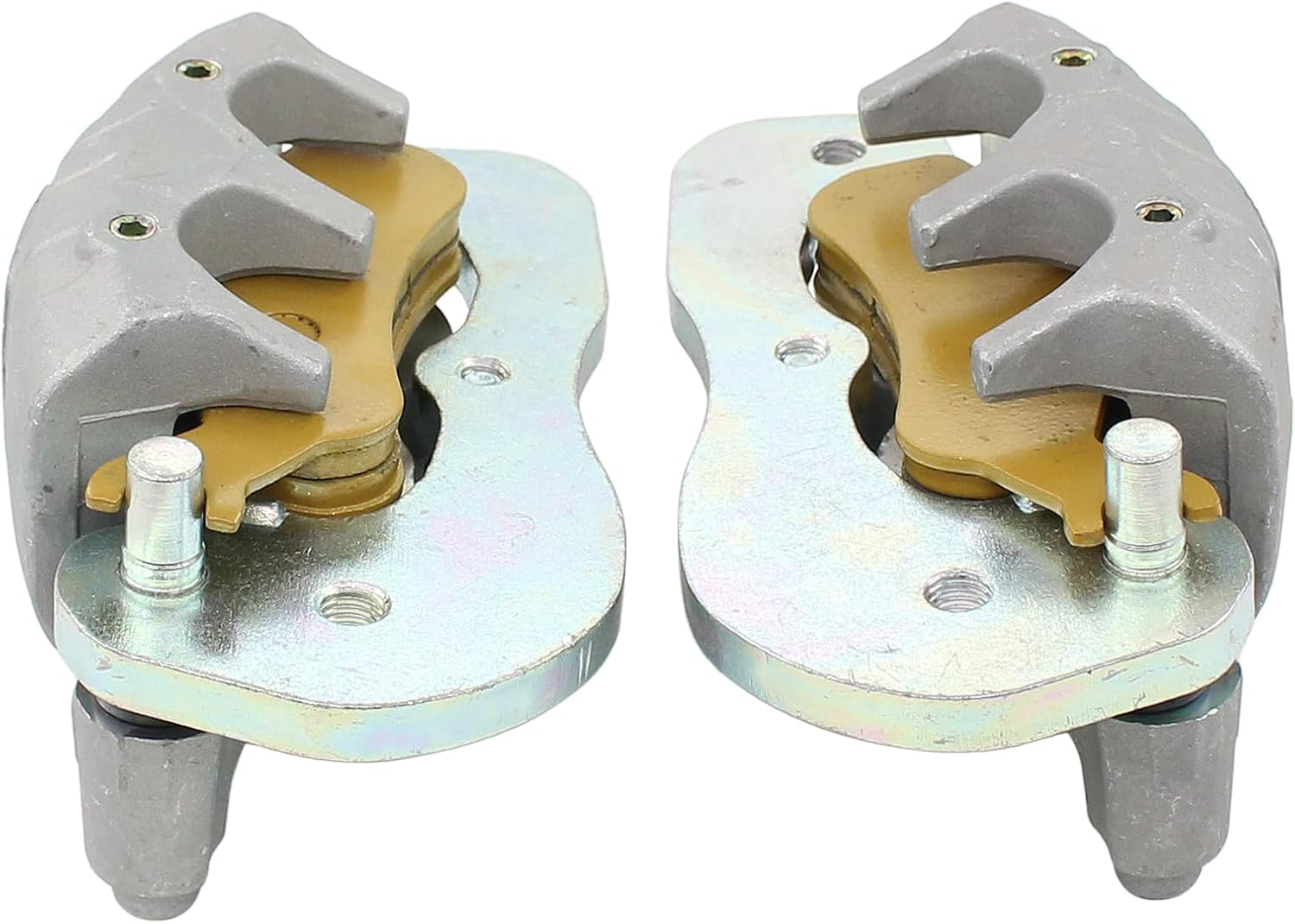 Rear Left and Right Brake Calipers with Sintered Pads for Can-Am Maverick X3 Turbo 2017-2022