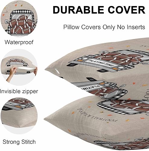 Vista 7 de Juego de 2 fundas de almohada lumbares de 12 x 20 pulgadas, fundas de almohada rectangulares decorativas decorativas rectangulares para patio, jardín