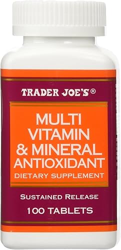 Trader Joe's Multi Vitaminas y Minerales Antioxidantes 100 Tabletas