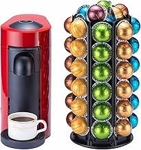 Rice rat for Nespresso Vertuo Pod Holder Carousel Vertuoline With Central Additional Pods Storage (Carousel-60+ Pods)