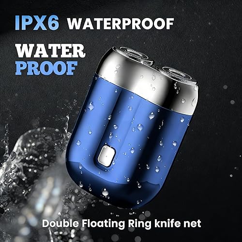 Miniatura 3 de Mini Dual-Head Electric Shaver, 2026 New Model Dual Head Shaver Pocket Electric Mini Portable Razor Double Head Razor Washable USB Rechargeable Dual