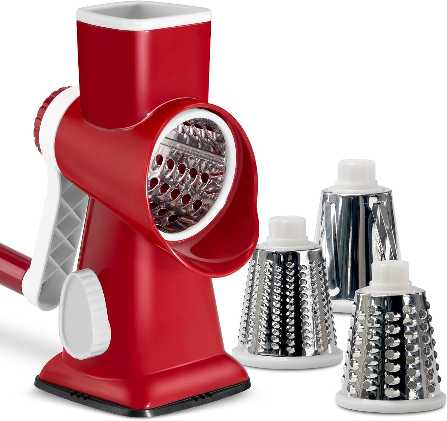 Ergonomic Rotary Vegetable Choppers Slicing Grating Shredding Tool for Modern Kitchens Multifunctional Kitchen Tool