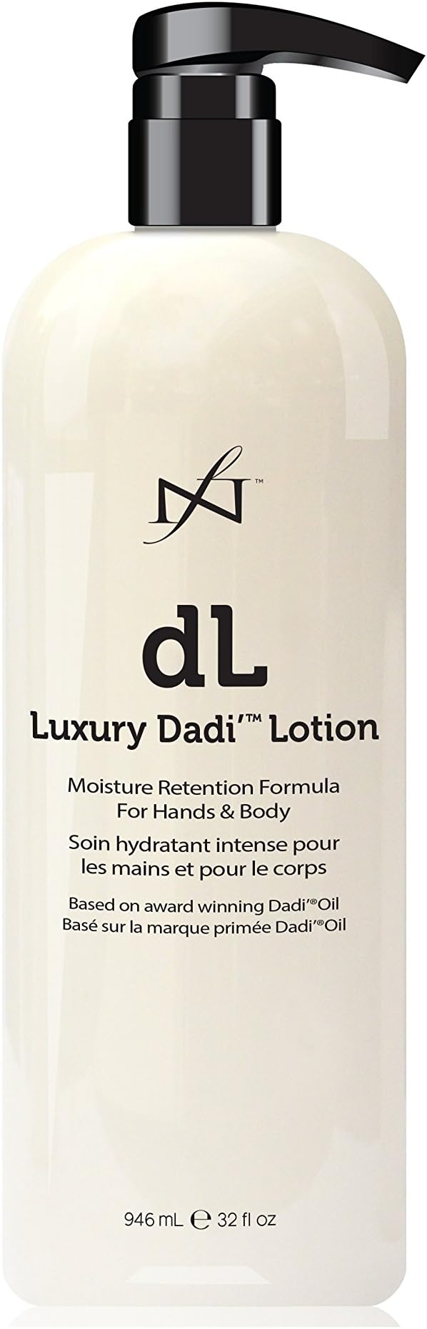 Dadi Lotion dL Luxury Hands & Body Lotion, 917 ml