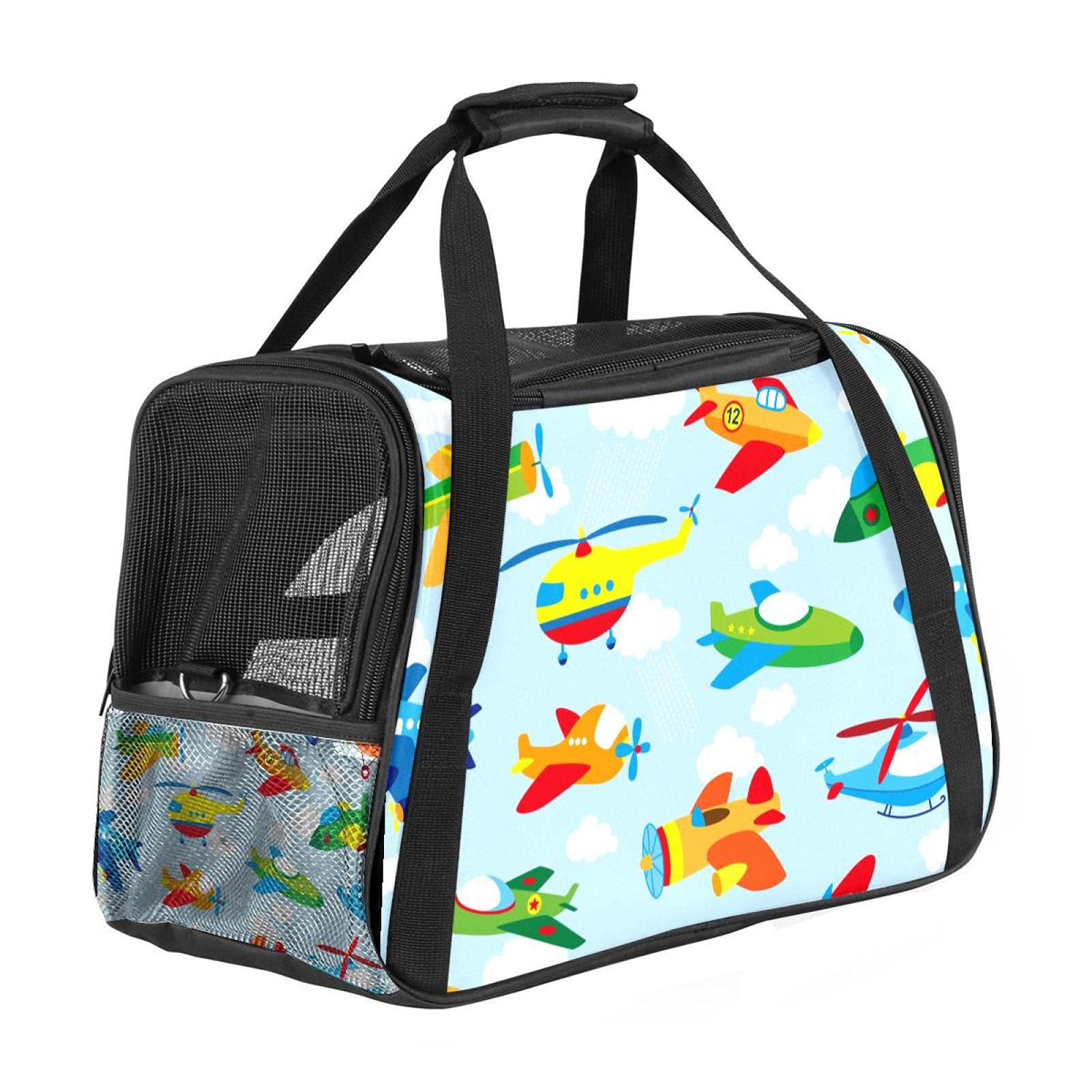 Sac de transport pour animal respirant grand modèle anti-stress