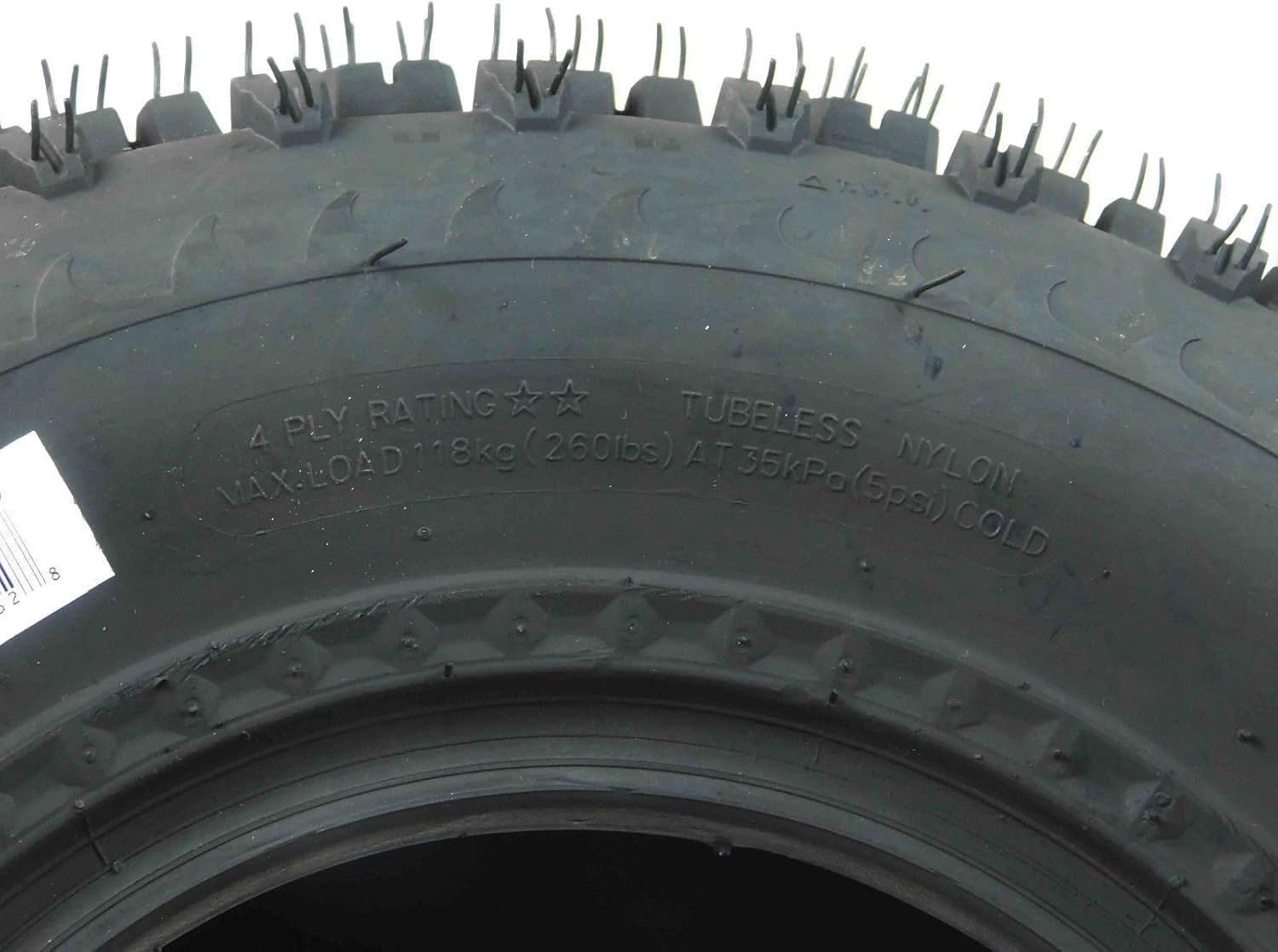MASSFX ATV Sport Quad Tire - One Rear 20X10-9 - 4 Ply Tire - Compatible with Yamaha Raptor, Banshee, Honda 400ex, 450r, and More - 20x10x9