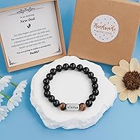 Vista 124 de Sereney Christmas Gifts for Him Son Boys Bonus Dad Father Men Boyfriend Grandson Friend as Triple Protection ID Bracelets Birthday Gifts for 9 10 11