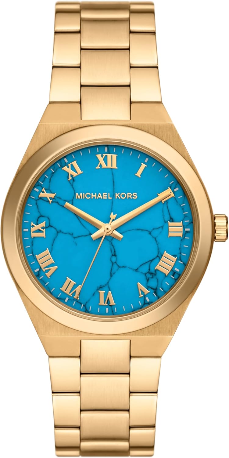 Michael Kors Lennox Women's Watch, Stainless Steel Watch for Women with Steel or Silicone Band
