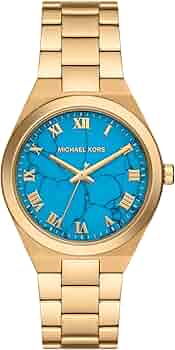 【新品未使用】MICHAEL KORS 腕時計 ターコイズ ゴールド 714xQPXpUWL._UY900_.jpg
