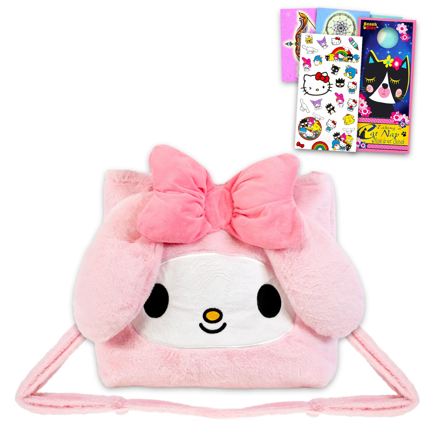 JEEON Melody Bolso De Hombro Bolso De Felpa Bolso De Hombro Lindo Bolso De Felpa Regalo De Cumpleaños Niña Bolsa De Muñeca Navidad Niños Bolso De Hombro Popular Para Niñas
