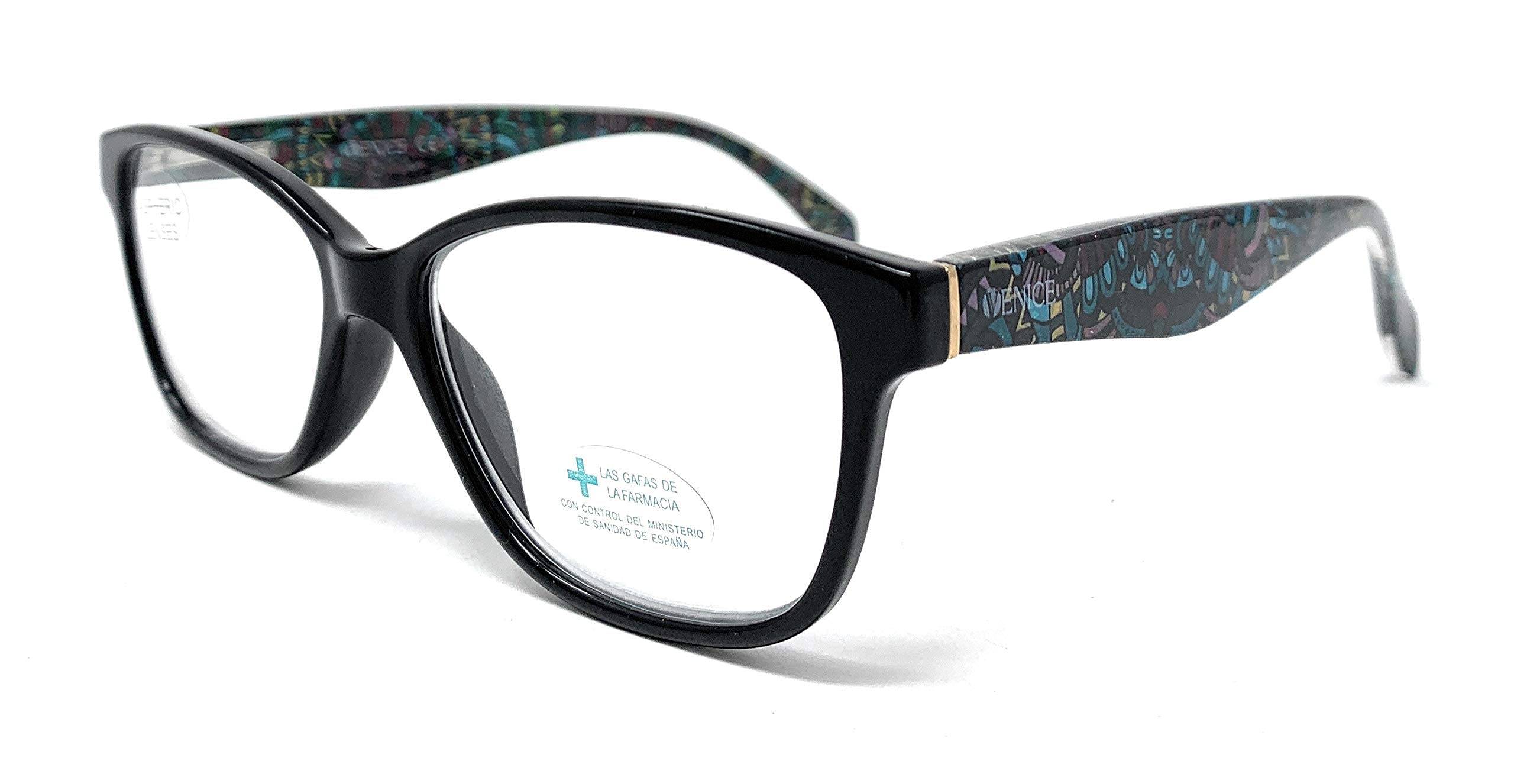 VENICE EYEWEAR OCCHIALI - Gafas de lectura presbicia Mujer Diseño en Colores: Verde, Beige, Purple, Negro. VENICE Yulia- Dioptrías: 1 a 3,5
