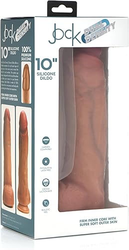 Miniatura 30 de CURVE TOYS Consolador Jock de doble densidad de 6 pulgadas para hombres, mujeres y parejas. Consolador de silicona de alta calidad ultra realista