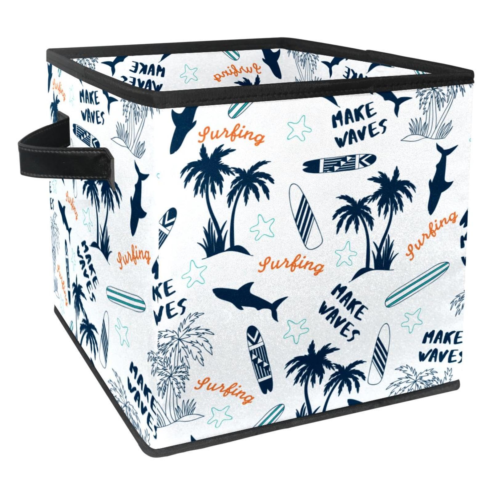Organiseur en tissu requin pour ranger les jouets dans le placard