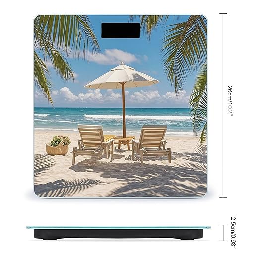 Báscula Digital Oceánica 10.2 pulgadas LED miniatura 2