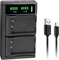 Vista 1 de Kastar Cargador de batería USB LTD2 compatible con SystemGear MET-1000, MET-1000-101-00, Verizon UV-X4, YAESU VR-160, VX-1, VX-2, VX-2E, VX-2R, VX-3