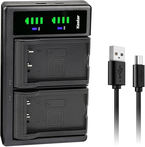 Miniatura 10 de Kastar Paquete de 1 batería y cargador USB LTD2 compatible con DM-Tech DM-AV10, Govideo PVP4040, JNC Multimedia SSF-M2, Multimedia SSF-M20