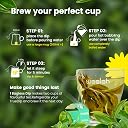 Woolah Lemon Green Tea | World’s First Bagless Whole Leaf Tea Dips | Naturally Grown | Antioxidant-Rich Helps In Relieving Stress Supports Skin And Heart Health | Plastic-Free Brewing | (15 Dips / 30 Cups) gallery image